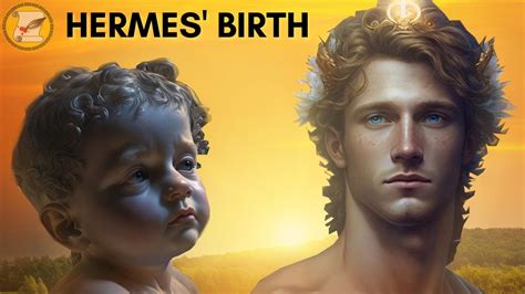 hermes birth and childhood|did hermes have wings.